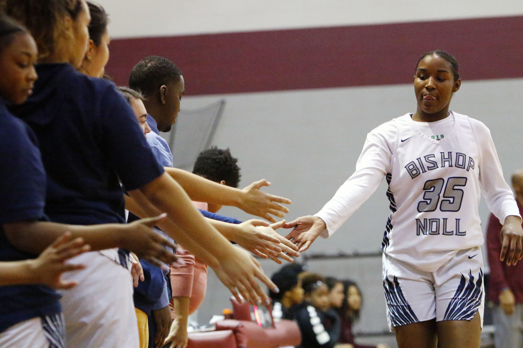 Gallery: Girls 2A basketball sectional final - Bishop Noll vs. Bowman Academy